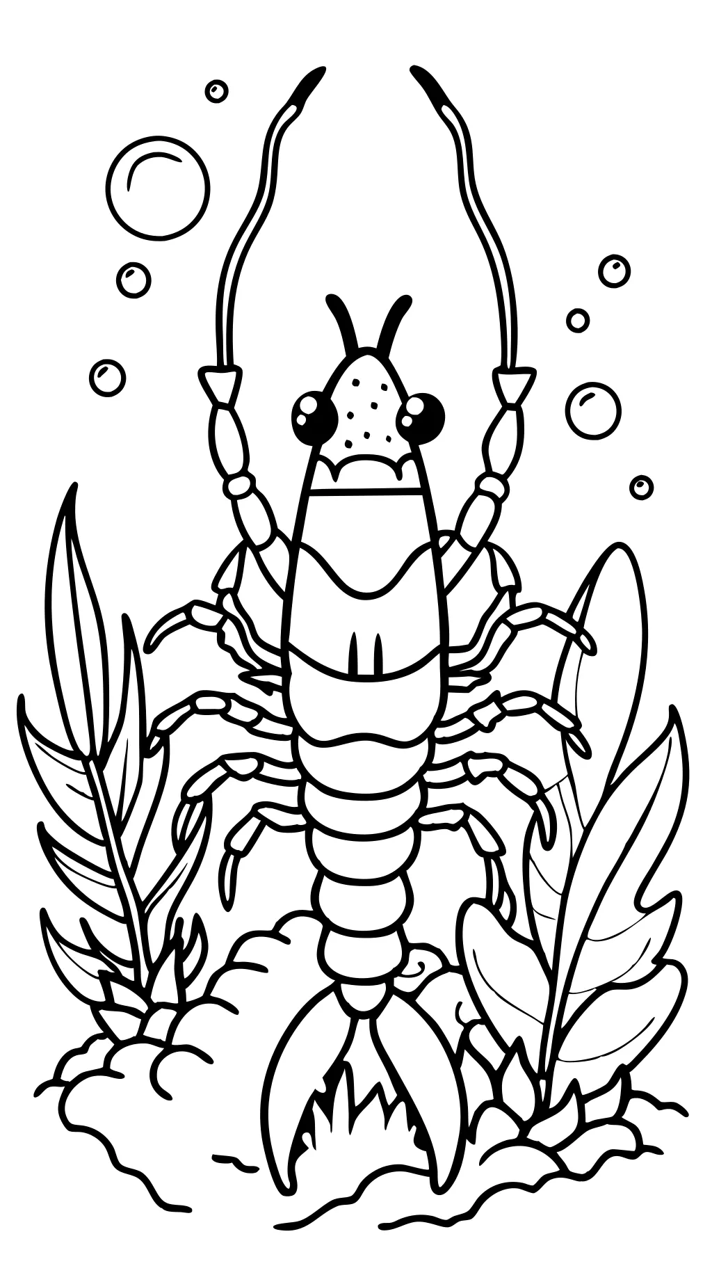 coloriage de homard